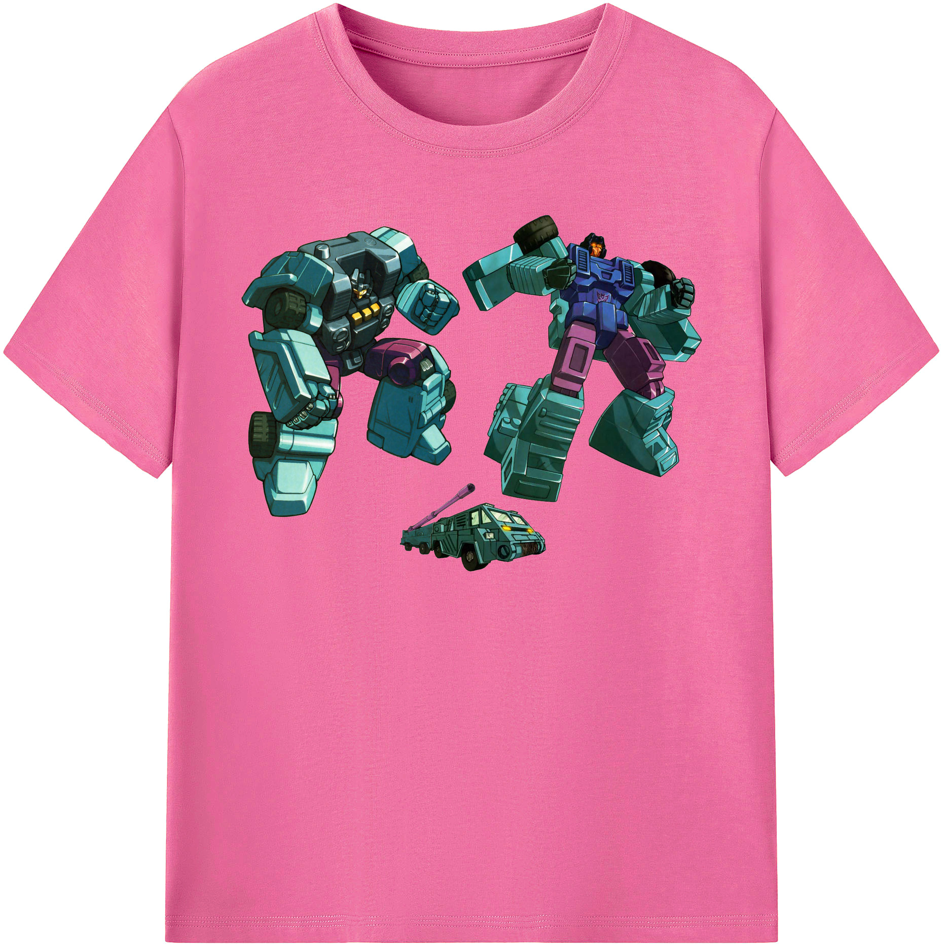 （画像用）  レディースカジュアルプリントTシャツ（綿100％）